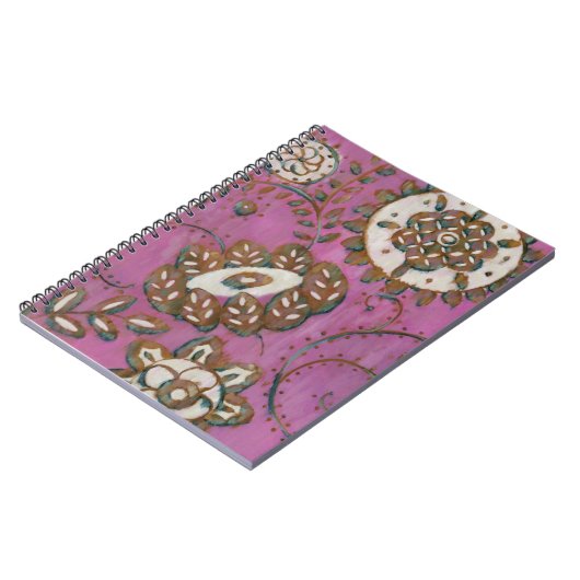 Radiant Ornament II Notizblock (Linke Seite)