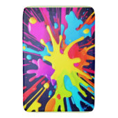 Radiant Paint Explosion Badematte (Vorderseite Vertikal)