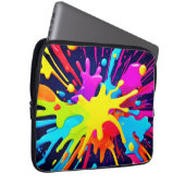 Radiant Paint Explosion Laptopschutzhülle (Vorne Rechts)