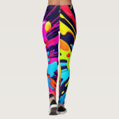 Radiant Paint Explosion Leggings (Rückseite)