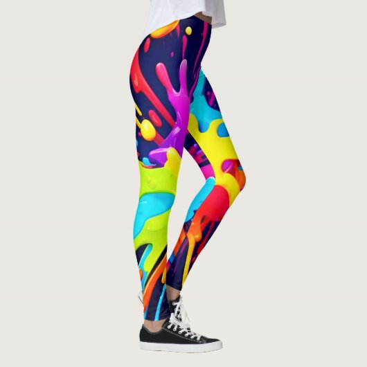 Radiant Paint Explosion Leggings (Rechts)