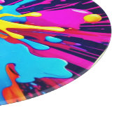 Radiant Paint Explosion Schneidebrett (Ecke)