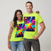 Radiant Paint Explosion T-Shirt (Unisex)