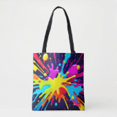 Radiant Paint Explosion Tasche (Vorderseite)