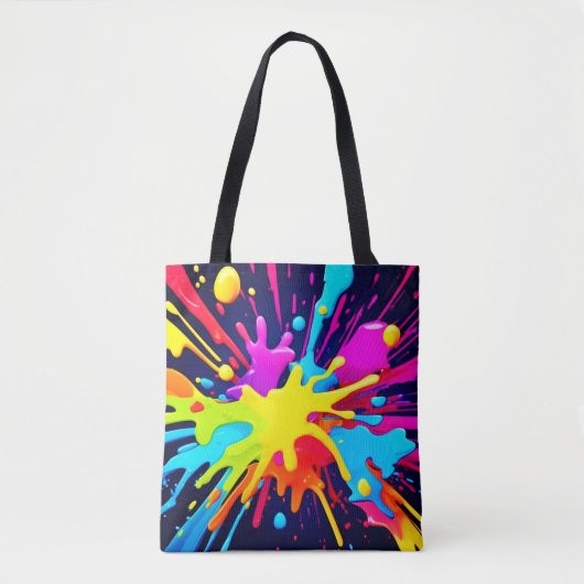 Radiant Paint Explosion Tasche (Vorderseite)