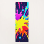 Radiant Paint Explosion Yogamatte (Rückseite)