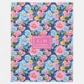 Radiant Pastel Colors Throw Geschenk für stilvolle Fleecedecke (Vorderseite)