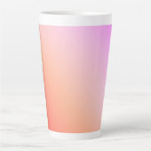 Radiant Pastel Sunset Gradient Milchtasse (Vorderseite)