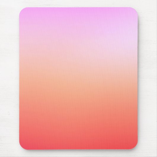 Radiant Pastel Sunset Gradient Mousepad (Vorne)