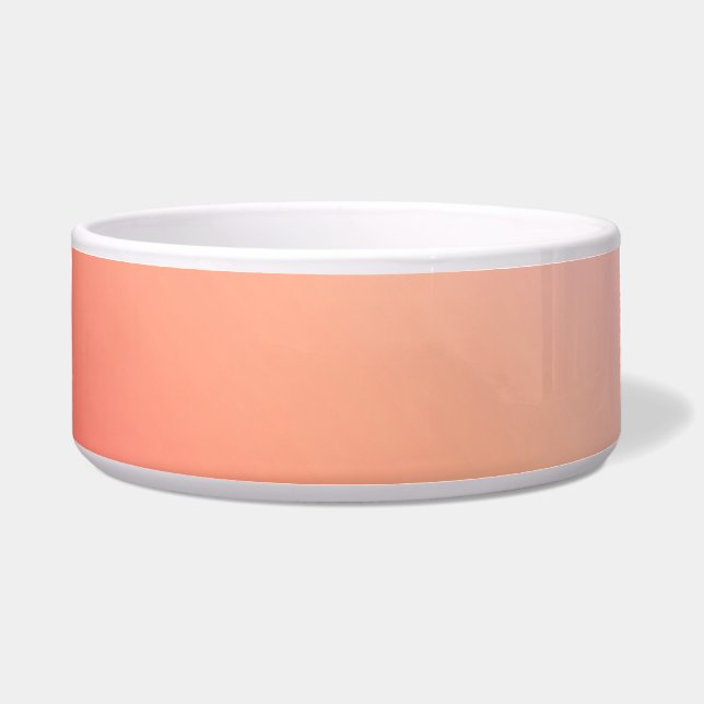 Radiant Pastel Sunset Gradient Napf (Vorderseite)