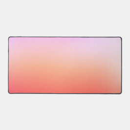 Radiant Pastel Sunset Gradient Schreibtischunterlage