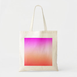 Radiant Pastel Sunset Gradient Tragetasche