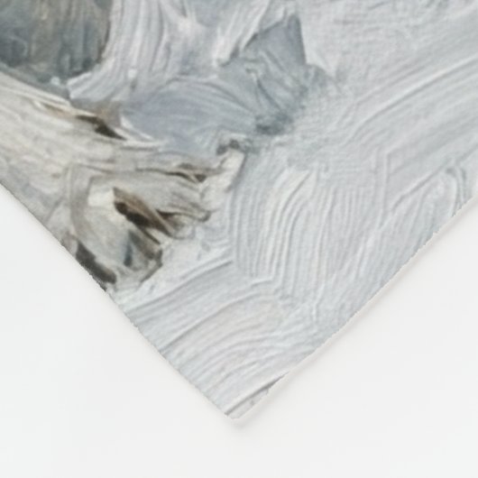 Radiant Peace Dove Lantern Imbolc Snowdrops Art Fleecedecke (Ecke)