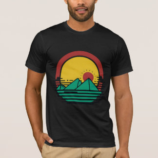 Radiant Peaks Mountain T-Shirt