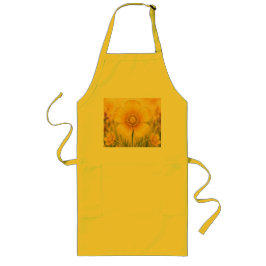 Radiant Petal Serie – Butterblume Lange Schürze