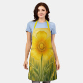 Radiant Petal Serie – Butterblume Schürze (Getragen)