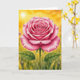 Radiant Petal Serie – ROSA Karte