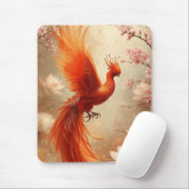 Radiant Phoenix Cherry Blossom Art Mousepad (Mit Mouse)
