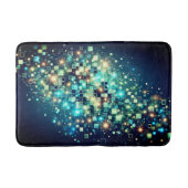 Radiant Pixel Bokeh Badematte (Vorderseite)