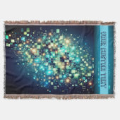 Radiant Pixel Bokeh Decke (Vorderseite)