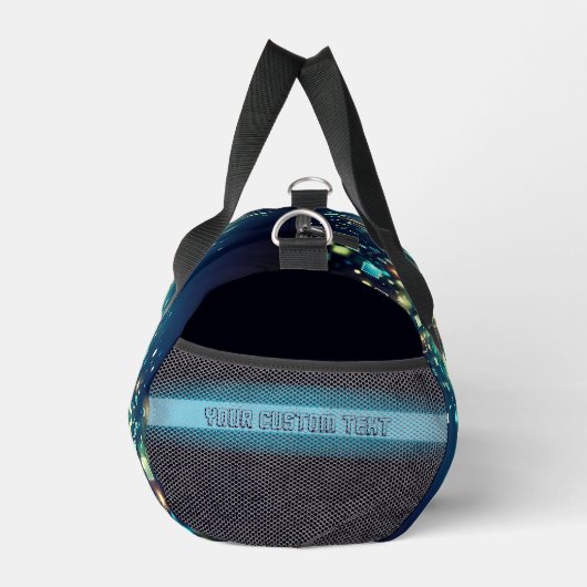 Radiant Pixel Bokeh Duffle Bag (Rechts)