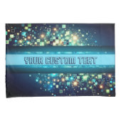 Radiant Pixel Bokeh Kissenbezug (Vorderseite-Rechts)