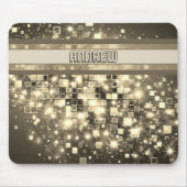 Radiant Pixel Bokeh Mousepad (Vorne)