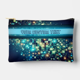 Radiant Pixel Bokeh Zubehörtasche