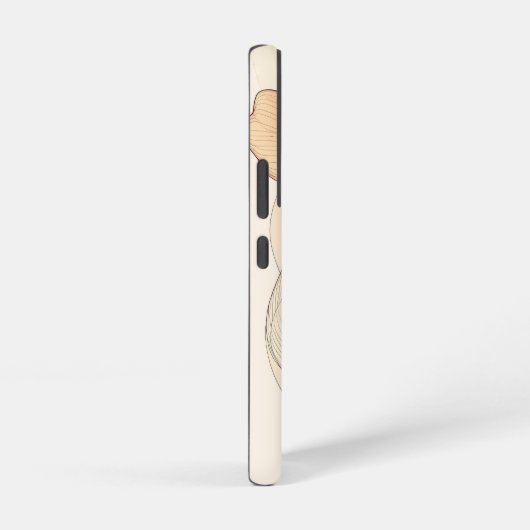 Radiant Poppy Sketch Phone Case Samsung Galaxy Hülle (Rechte Seite)