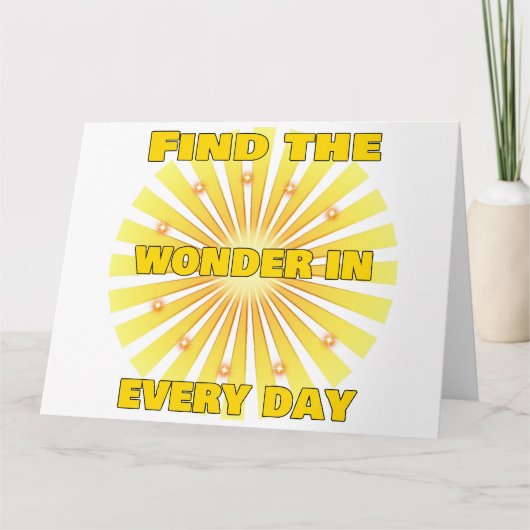 Radiant Positivity Karte (Vorderseite)