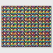 Radiant Pride Disco Ball - Wrap Geschenkpapier (Flach)