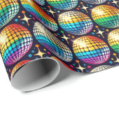 Radiant Pride Disco Ball - Wrap Geschenkpapier (Rolleneckpunkt)