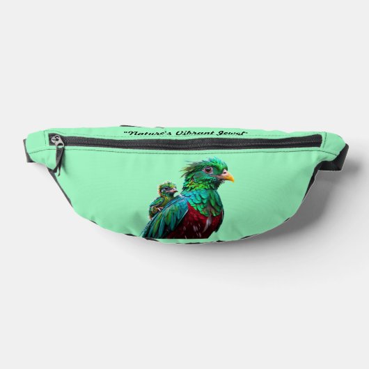 "Radiant Quetzal" Bauchtasche (Ablage )