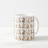 Radiant Rabbit Collection: Ostereleganz Kaffeetasse (VorderseiteRechts)