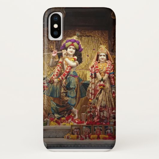 Radiant Radhe Krishna: Göttliche Bilder von Liebe Case-Mate iPhone Hülle (Rückseite)