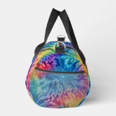 Radiant Rainbow Tie Dye Travel Carrier Duffle Bag (Rechts)