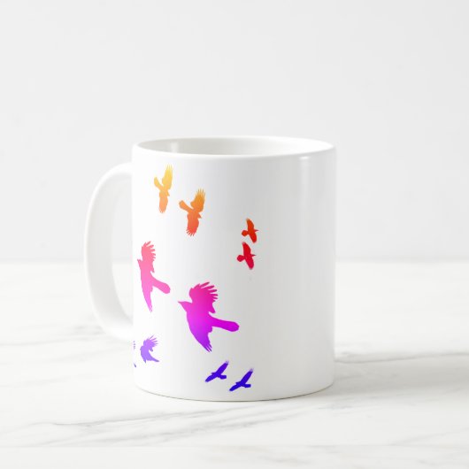Radiant Ravens Tasse (Vorderseite Links)