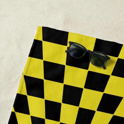 Radiant Rays Custom Sun Graphic Beach Handtuch (Beispiel)