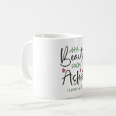 Radiant Redemption - Isaiah 61:3 Christliches Desi Kaffeetasse (Vorderseite Links)