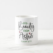 Radiant Redemption - Isaiah 61:3 Christliches Desi Kaffeetasse (Mittel)