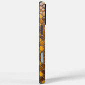 Radiant Reptile: Gelbe Schlangenhaut Case-Mate iPhone Hülle (Rückseite / Rechts)