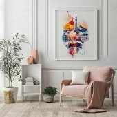 Radiant Rhapsody: Tokyo Tower und Mont Fuji Poster