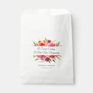 Radiant Romance Wedding Personalisiert Geschenktütchen
