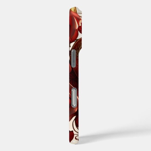 "Radiant Rose Elegance" Case-Mate iPhone Hülle (Rückseite / Rechts)