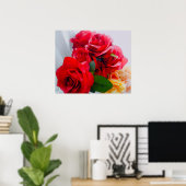 Radiant Rose  Poster (Heimbüro)