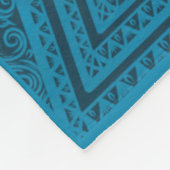 Radiant Sacred Geometry Mandala Fleecedecke (Ecke)