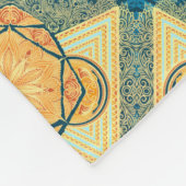 Radiant Sacred Geometry Mandala Fleecedecke (Ecke)