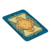 Radiant Sacred Geometry Mandala Magnet (Rechte Seite)