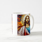 Radiant Savior Art Kaffeetasse (VorderseiteRechts)
