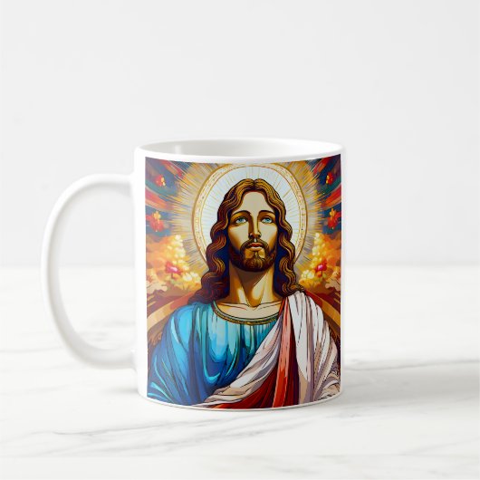 Radiant Savior Art Kaffeetasse (Links)